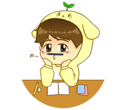 Littleoh and littlebyun sticker #7488133