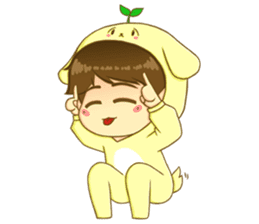 Littleoh and littlebyun sticker #7488138