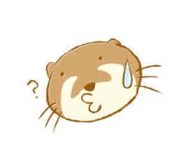Kottsu the Oriental small-clawed otter sticker #7488369