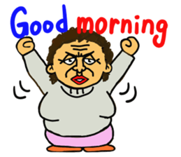 Aunt To Fight sticker #7488390