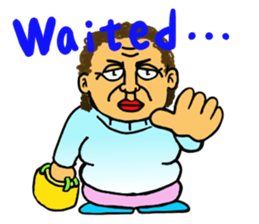 Aunt To Fight sticker #7488392