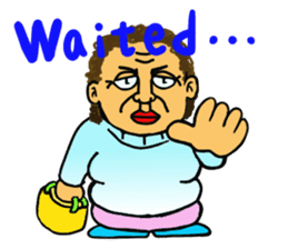 Aunt To Fight sticker #7488392