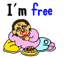 Aunt To Fight sticker #7488393