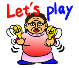 Aunt To Fight sticker #7488396