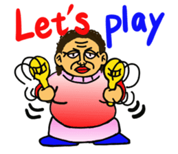 Aunt To Fight sticker #7488396