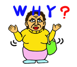 Aunt To Fight sticker #7488405