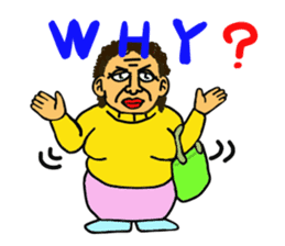 Aunt To Fight sticker #7488405