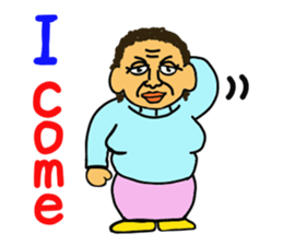 Aunt To Fight sticker #7488406