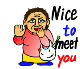 Aunt To Fight sticker #7488408