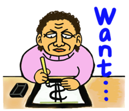 Aunt To Fight sticker #7488420