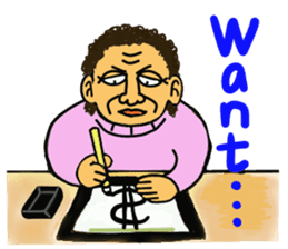 Aunt To Fight sticker #7488420