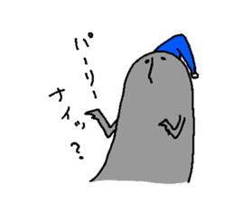 Moai without speaking ability sticker #7488598