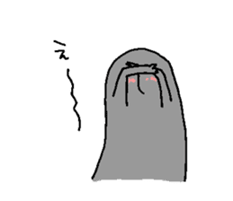Moai without speaking ability sticker #7488621