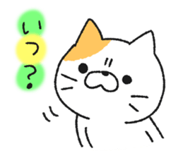 It's not straightforward cat sticker #7488636