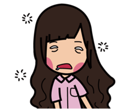 Uniform Girl sticker #7488713