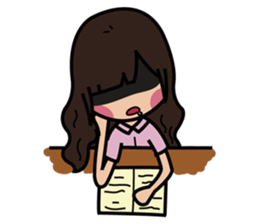 Uniform Girl sticker #7488724