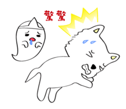 Cute girl & puppy's happy life 2 sticker #7489150