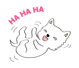 Cute girl & puppy's happy life 2 sticker #7489177