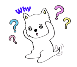 Cute girl & puppy's happy life 2 sticker #7489181