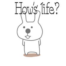 Day-to-day fairy tale rabbit sticker #7489228