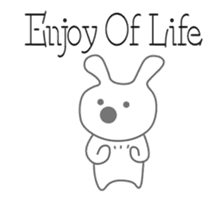 Day-to-day fairy tale rabbit sticker #7489232