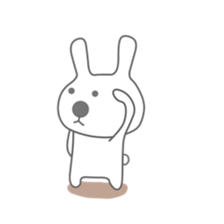 Day-to-day fairy tale rabbit sticker #7489233