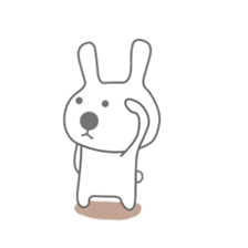 Day-to-day fairy tale rabbit sticker #7489233