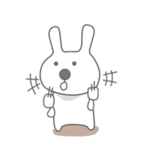 Day-to-day fairy tale rabbit sticker #7489235