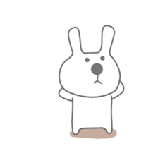 Day-to-day fairy tale rabbit sticker #7489238