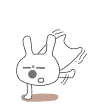 Day-to-day fairy tale rabbit sticker #7489241
