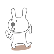 Day-to-day fairy tale rabbit sticker #7489243