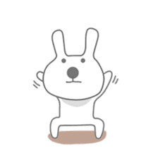 Day-to-day fairy tale rabbit sticker #7489244
