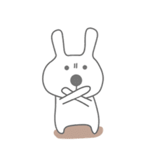 Day-to-day fairy tale rabbit sticker #7489245