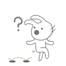 Day-to-day fairy tale rabbit sticker #7489256