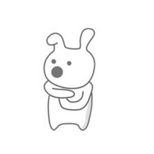 Day-to-day fairy tale rabbit sticker #7489259