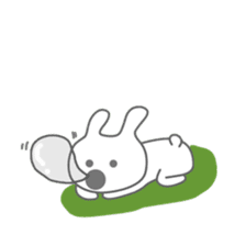 Day-to-day fairy tale rabbit sticker #7489262
