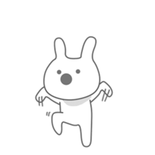 Day-to-day fairy tale rabbit sticker #7489265