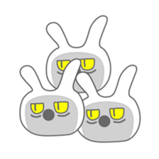 Day-to-day fairy tale rabbit sticker #7489266