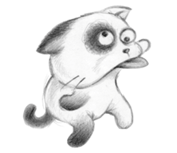 Crazy Cat Club sticker #7489390