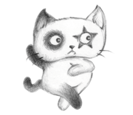 Crazy Cat Club sticker #7489392