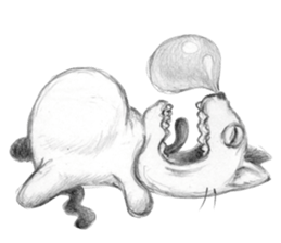 Crazy Cat Club sticker #7489396