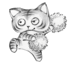 Crazy Cat Club sticker #7489399