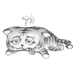 Crazy Cat Club sticker #7489402