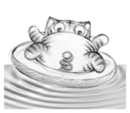 Crazy Cat Club sticker #7489405