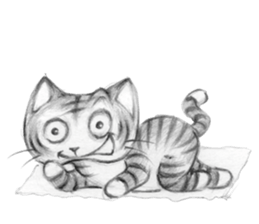 Crazy Cat Club sticker #7489406