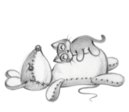 Crazy Cat Club sticker #7489409