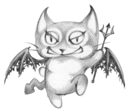 Crazy Cat Club sticker #7489411