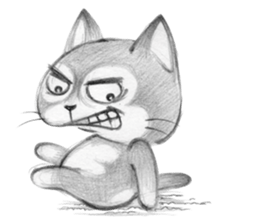 Crazy Cat Club sticker #7489417