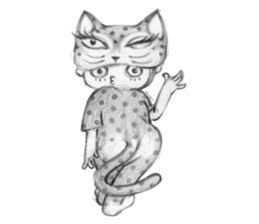 Crazy Cat Club sticker #7489423