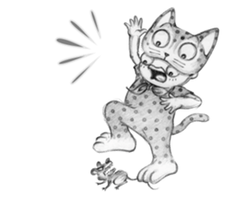 Crazy Cat Club sticker #7489424